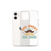 Dad Jokes I Think You Mean You Mean Rad Jokes Clear Case for iPhone®