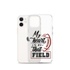 My Heart Is On That Field Clear Case for iPhone®