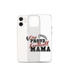 One Proud Football Mom Clear Case for iPhone®