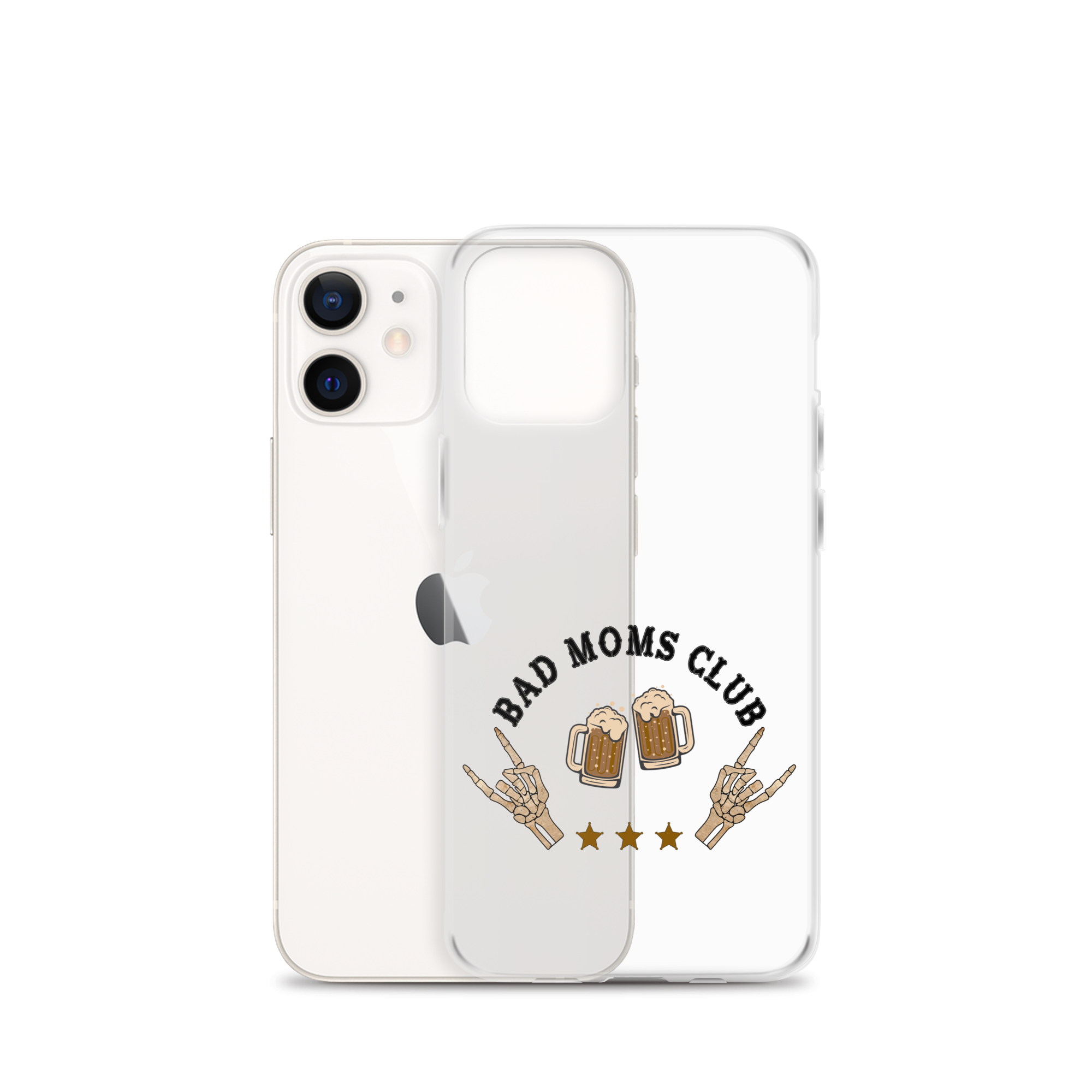 Bad Moms Club Clear Case for iPhone®