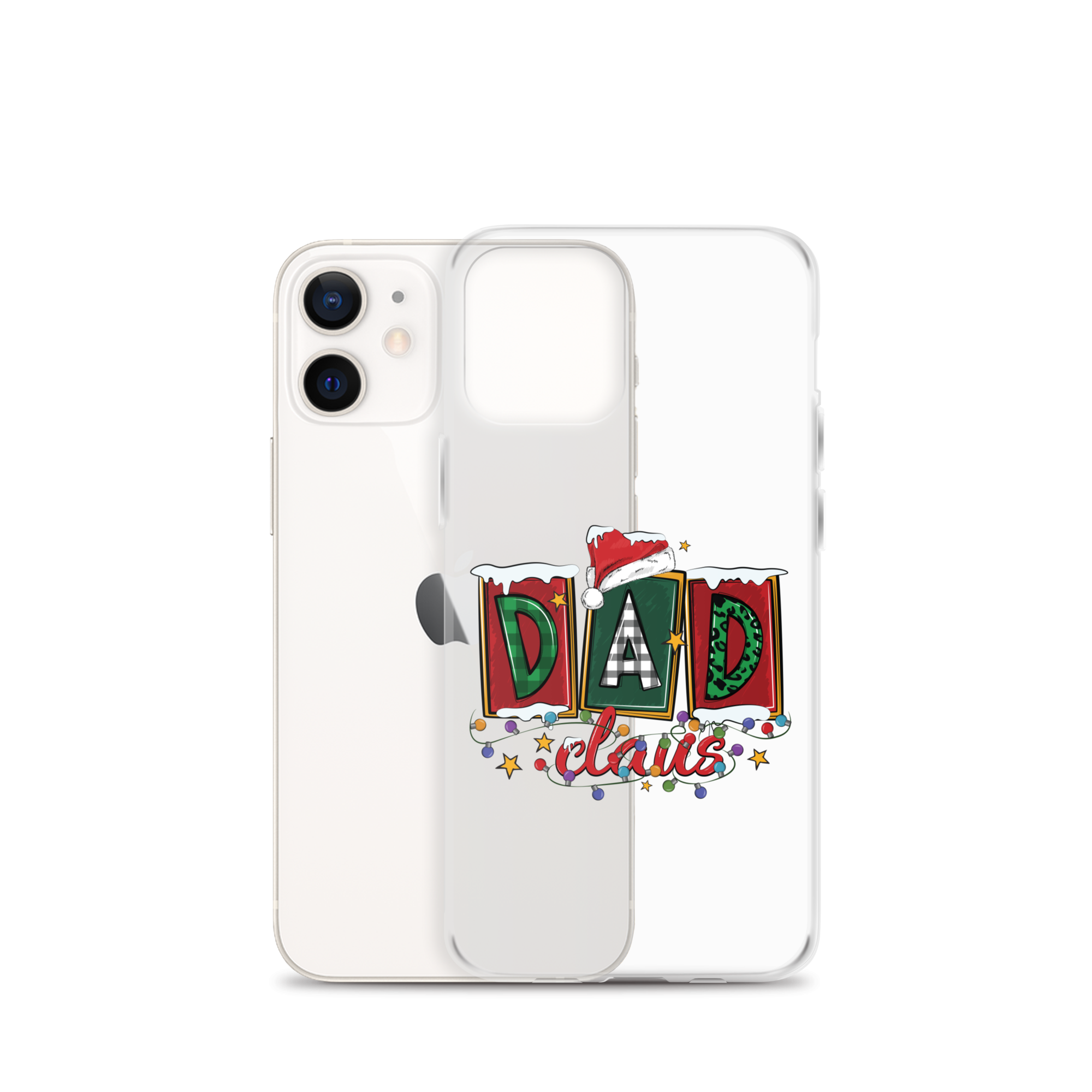 Dad Claus Clear Case for iPhone®