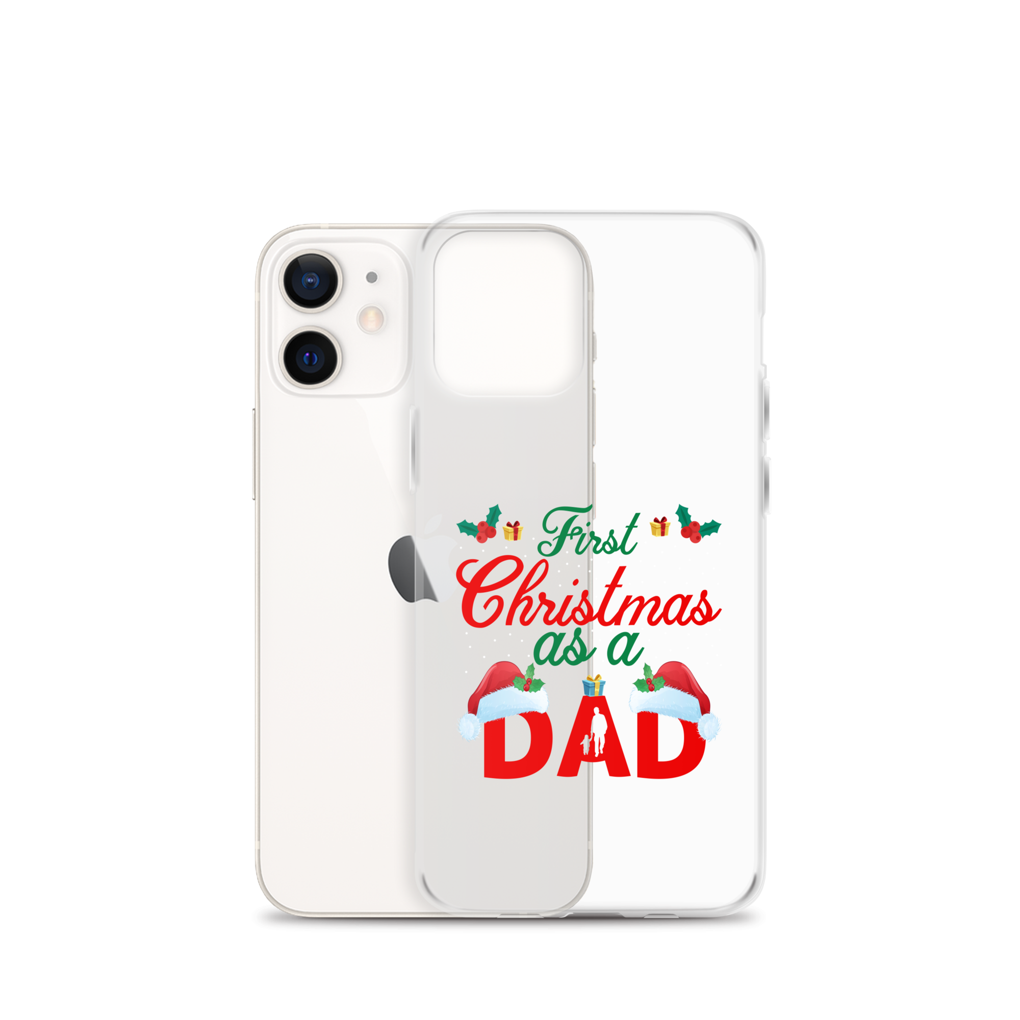 First Christmas As A Dad Clear Case for iPhone®