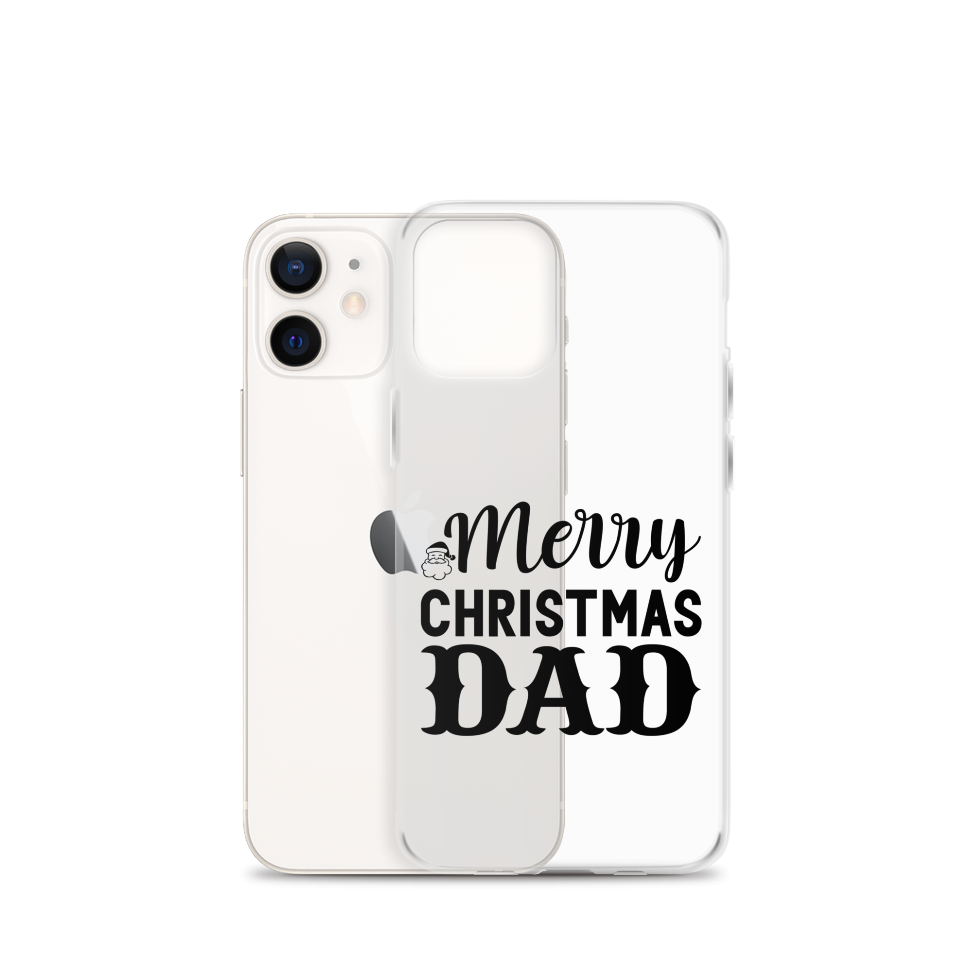 Merry Christmas Dad Clear Case for iPhone®