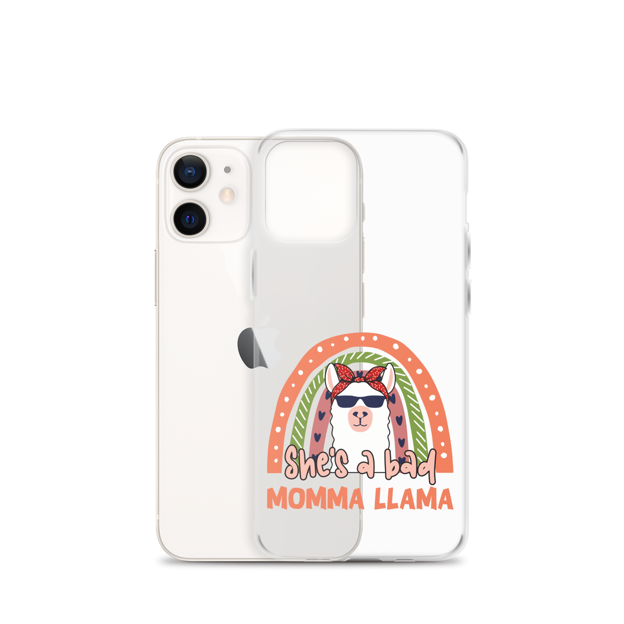 She's A Bad Momma Llama Clear Case for iPhone®