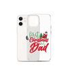 First Christmas As Dad Clear Case for iPhone®