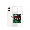 First Christmas As Dad Clear Case for iPhone®