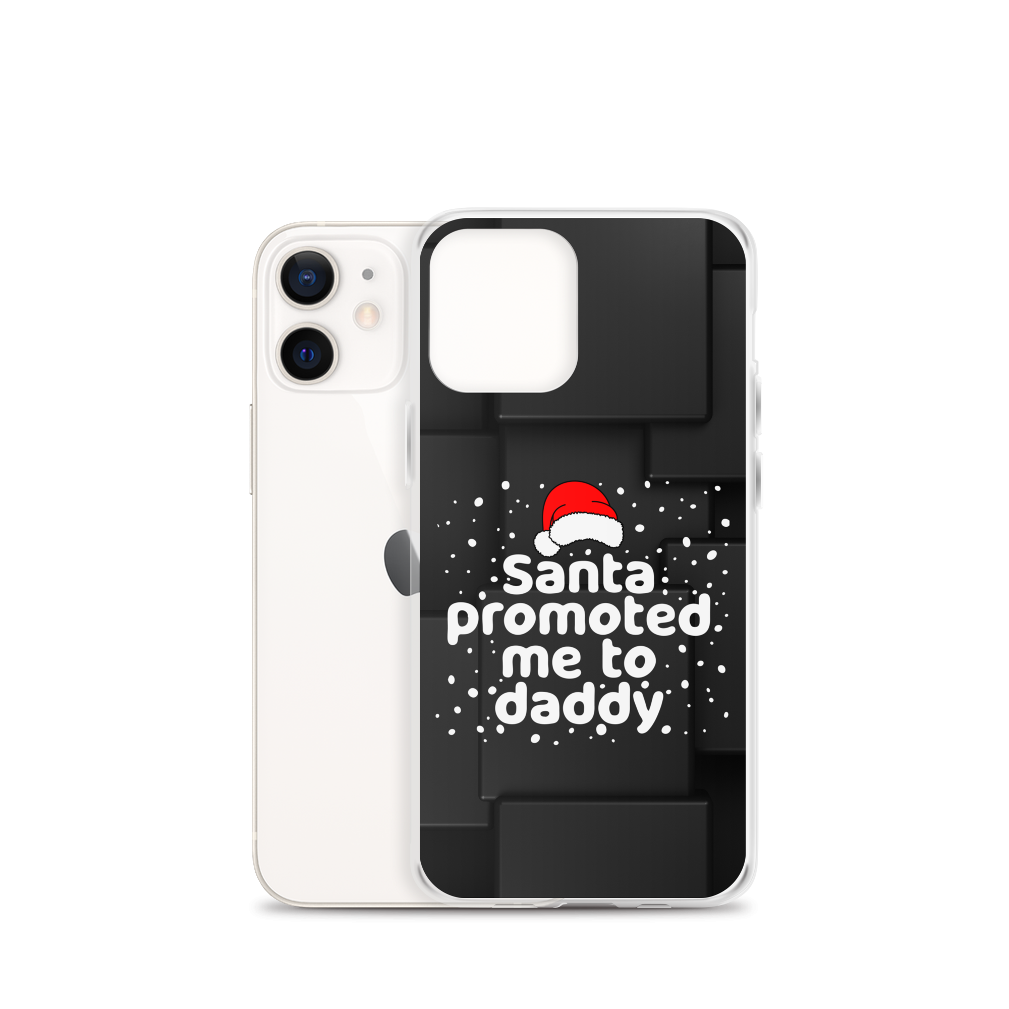 Santa Promoted Me To Dad Clear Case for iPhone®