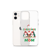 1st Christmas As A Mom Clear Case for iPhone®