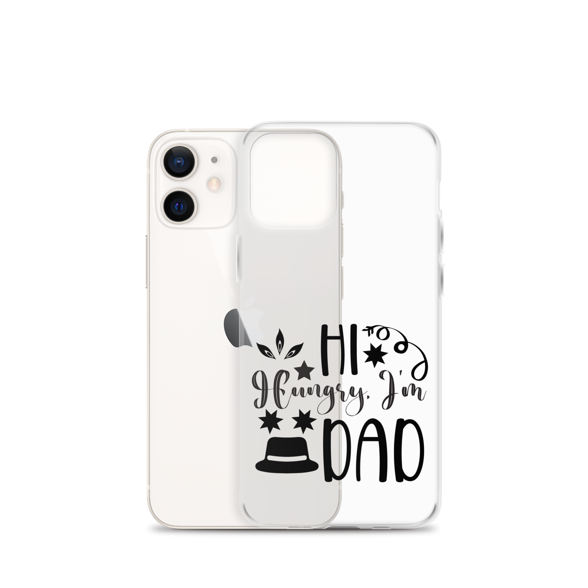 Hi, Hangry, I'm Dad. Clear Case for iPhone®