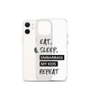 Eat, Sleep, Embarrass My Kids, Repeat Clear Case for iPhone®