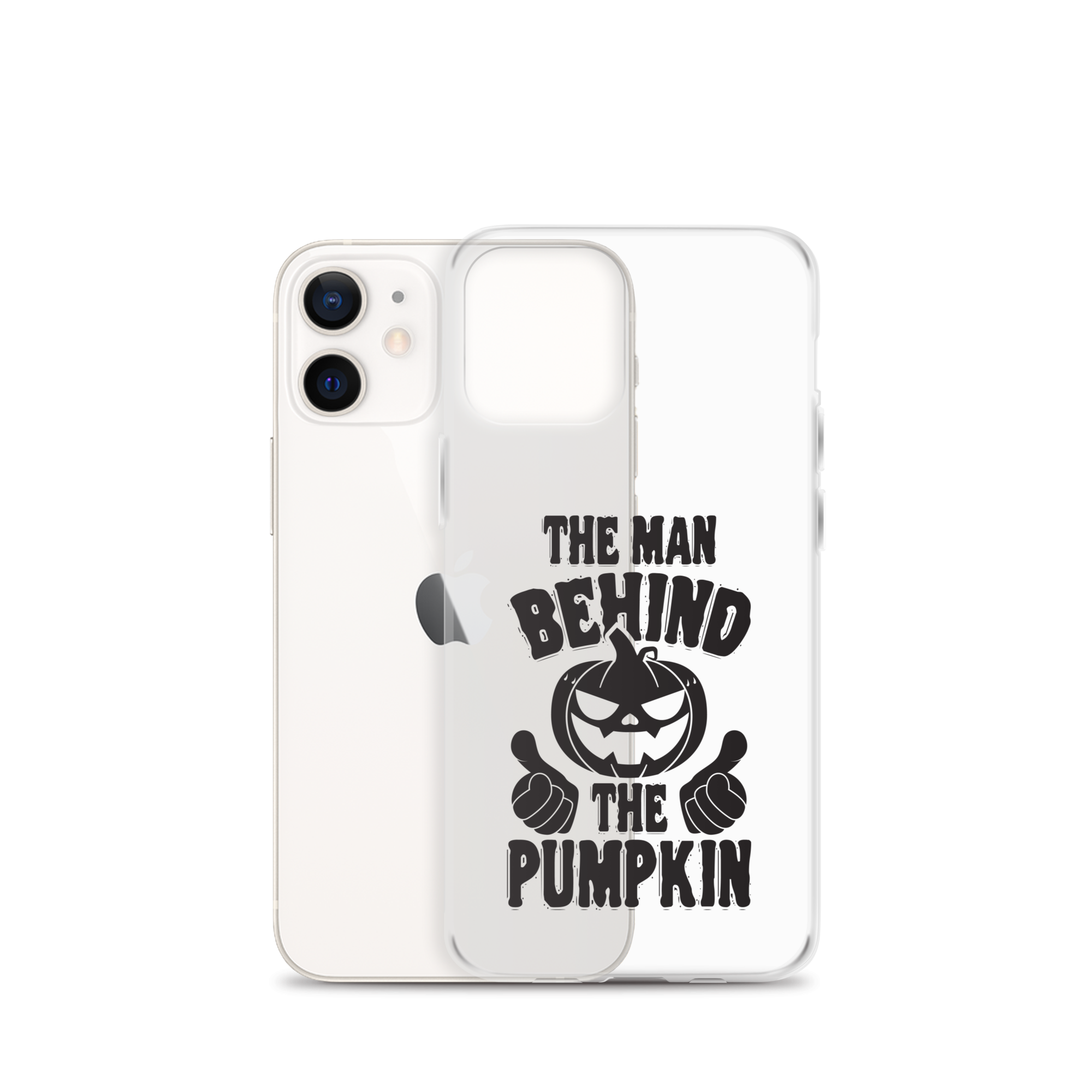 The Man Behind The Pumpkin Clear Case for iPhone®