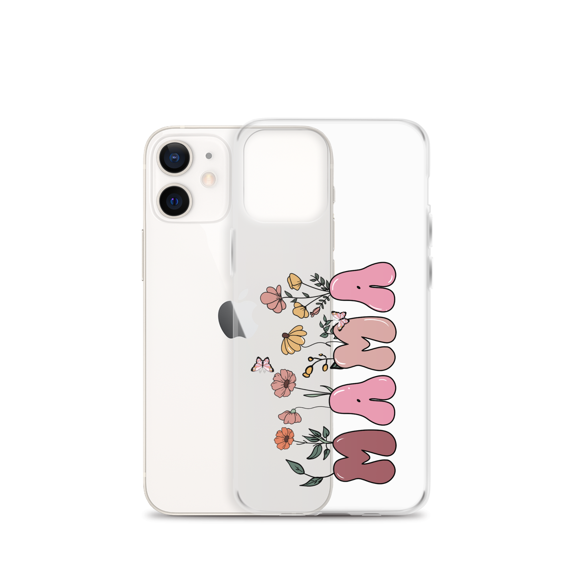 Floral Mama Clear Case for iPhone®