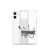 Pregnant AF Clear Case for iPhone®