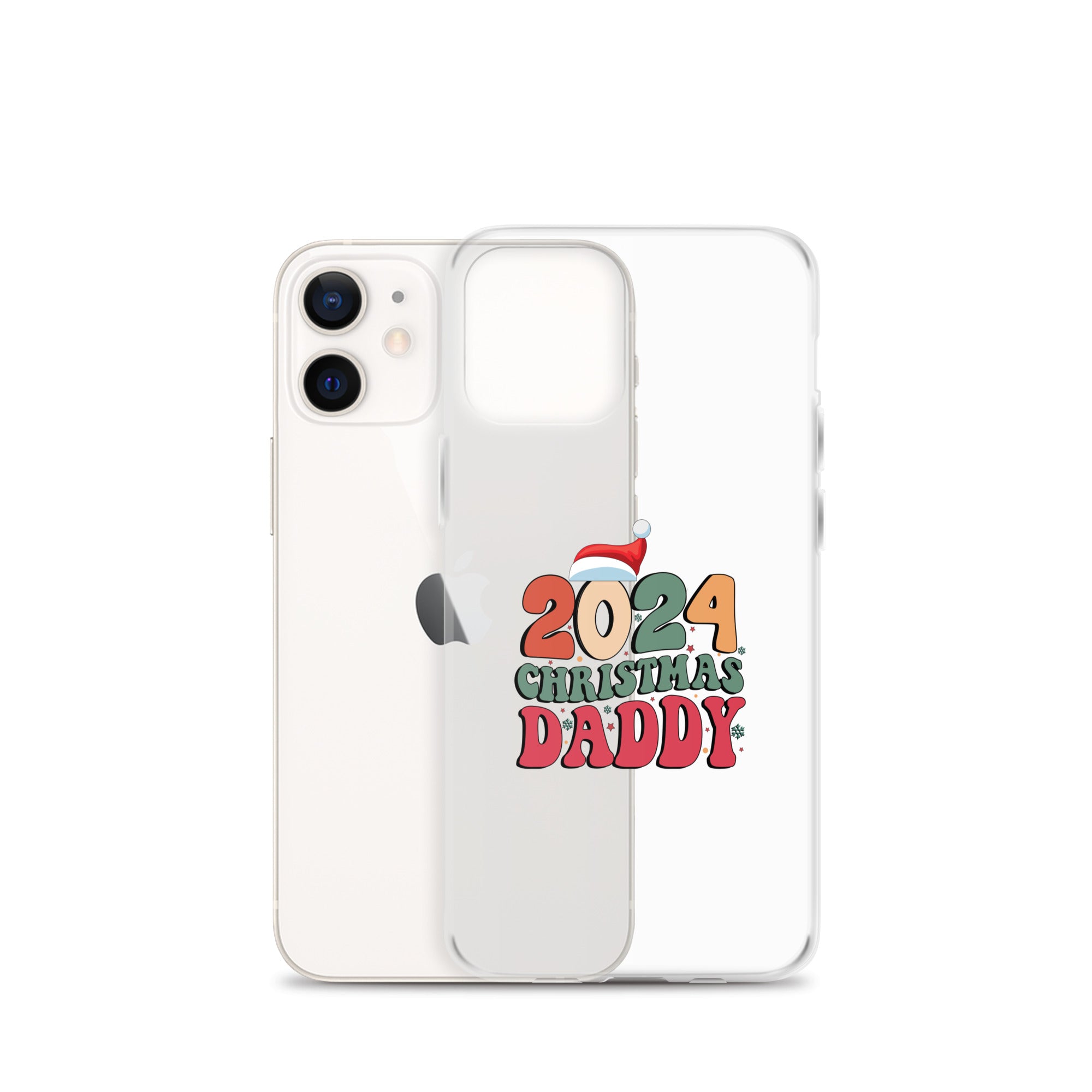 2024 Christmas Daddy Clear Case for iPhone®