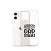 Sawdust Is Dad Glitter Clear Case for iPhone®