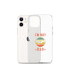 Im Not Sleeping Im Resting My Eyes Dad Clear Case for iPhone®