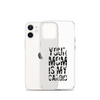 Your Mom Is My Cardio Clear Case for iPhone®