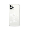 All Mama Wants Is A Silent Night Clear Case for iPhone®