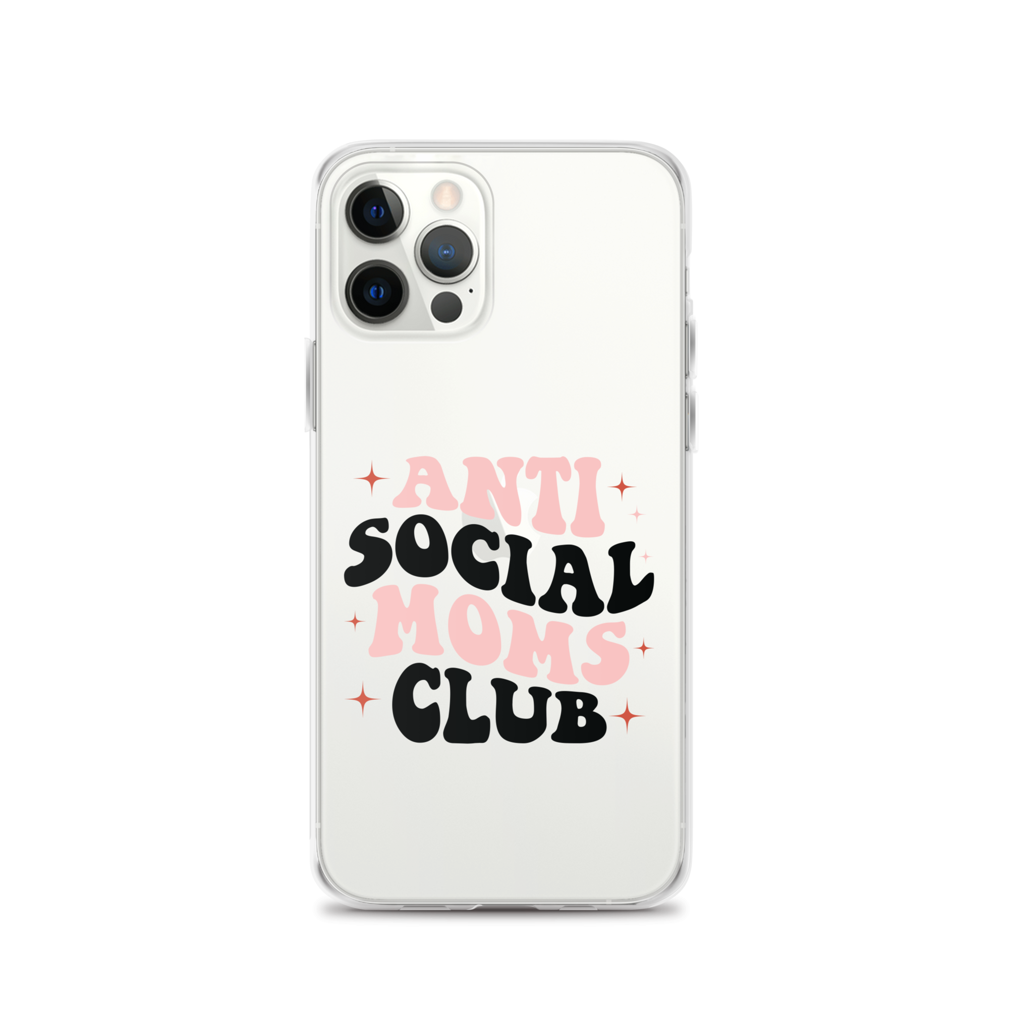 Anti Social Moms Club Clear Case for iPhone®