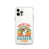 Dad By Day Gamer By Night Clear Case for iPhone®