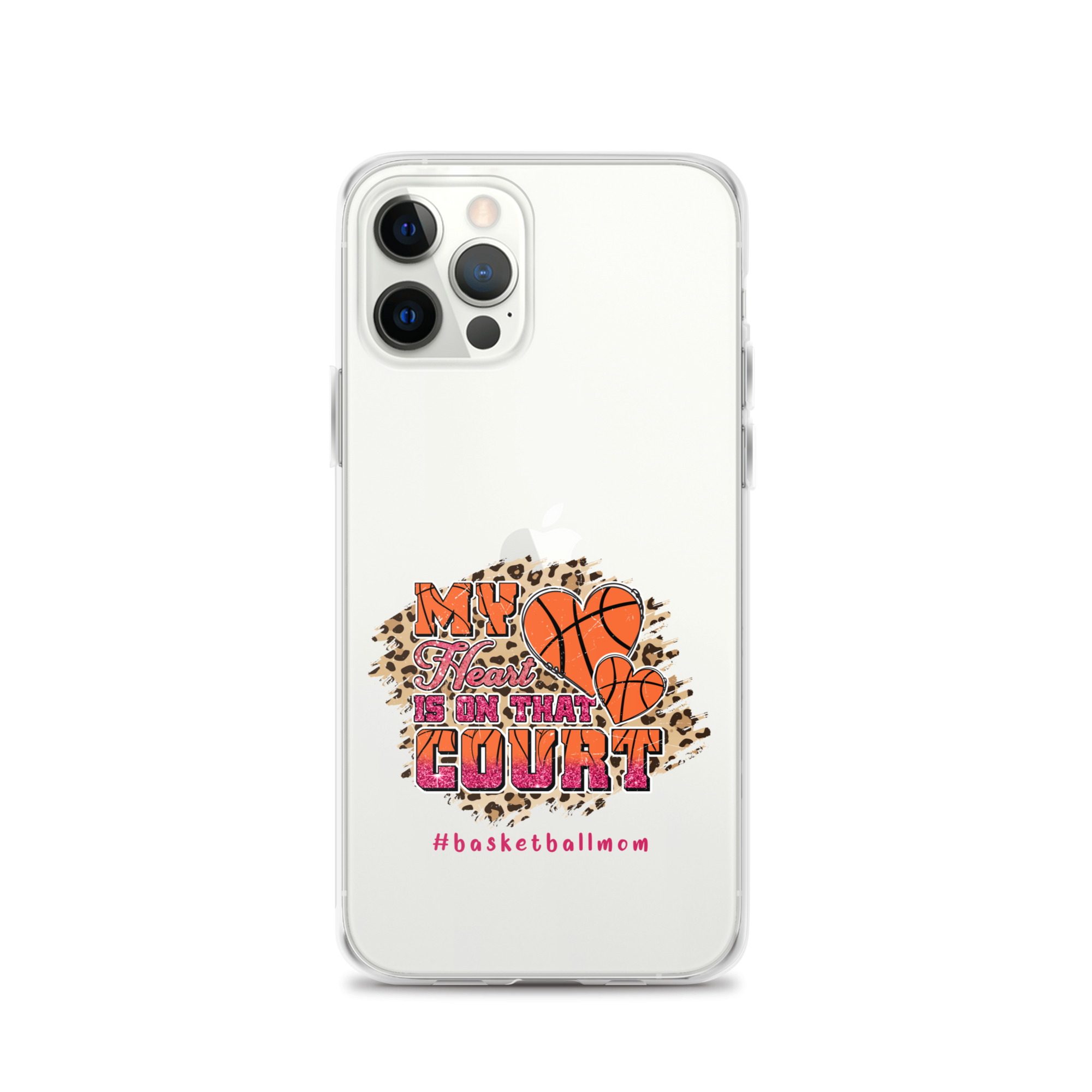 My Heart Is On That Court Clear Case for iPhone®