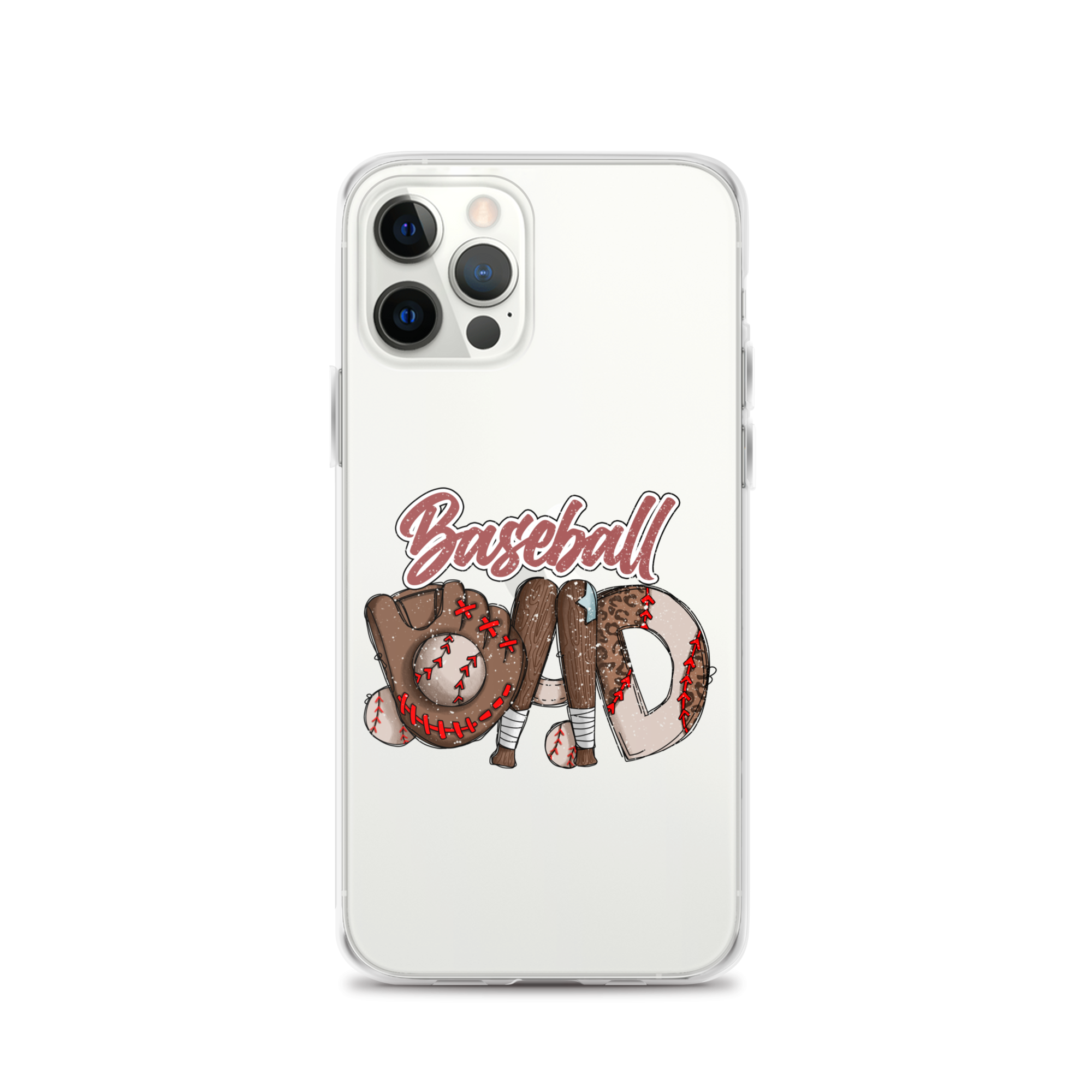 Baseball Dad Clear Case for iPhone®