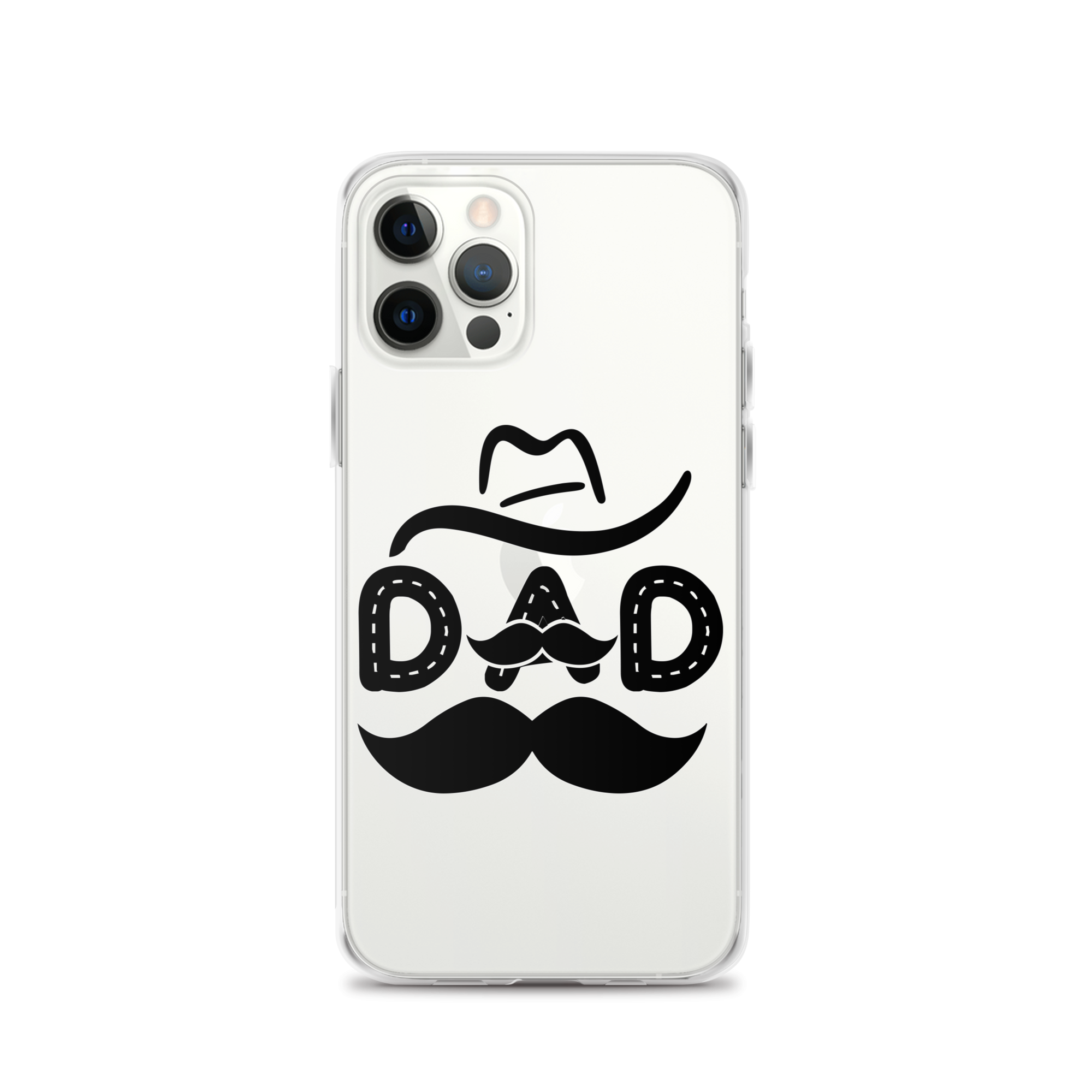 Dad Cowboy Clear Case for iPhone®