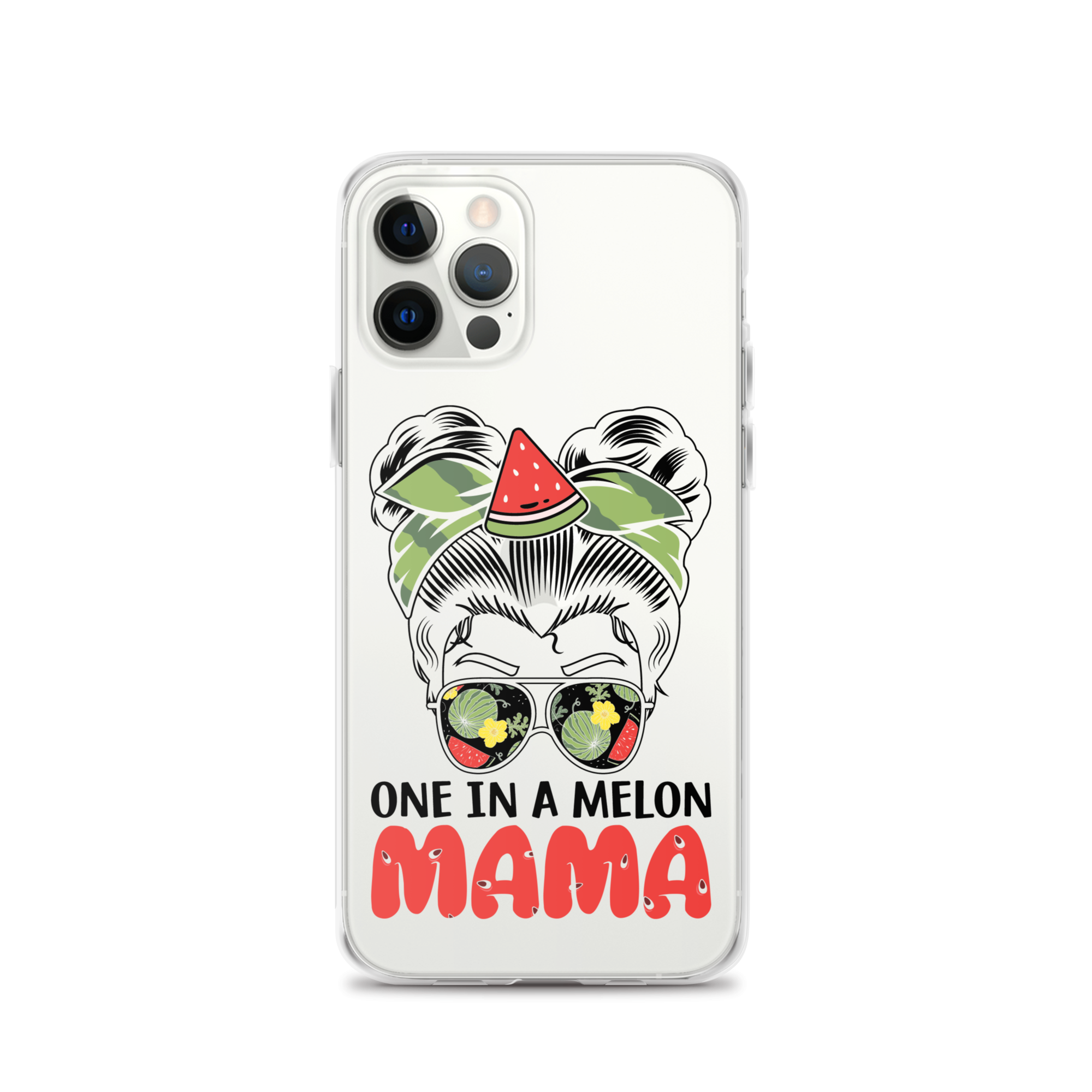 One In A Melon Mama Clear Case for iPhone®