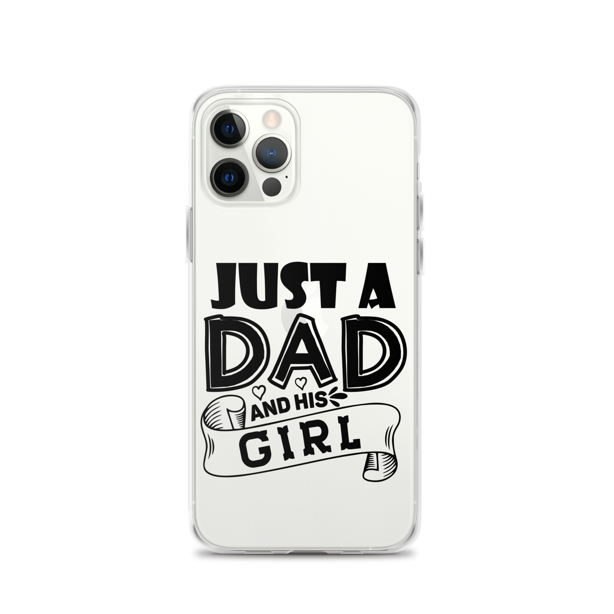 Just A Dad And His Girl Clear Case for iPhone®