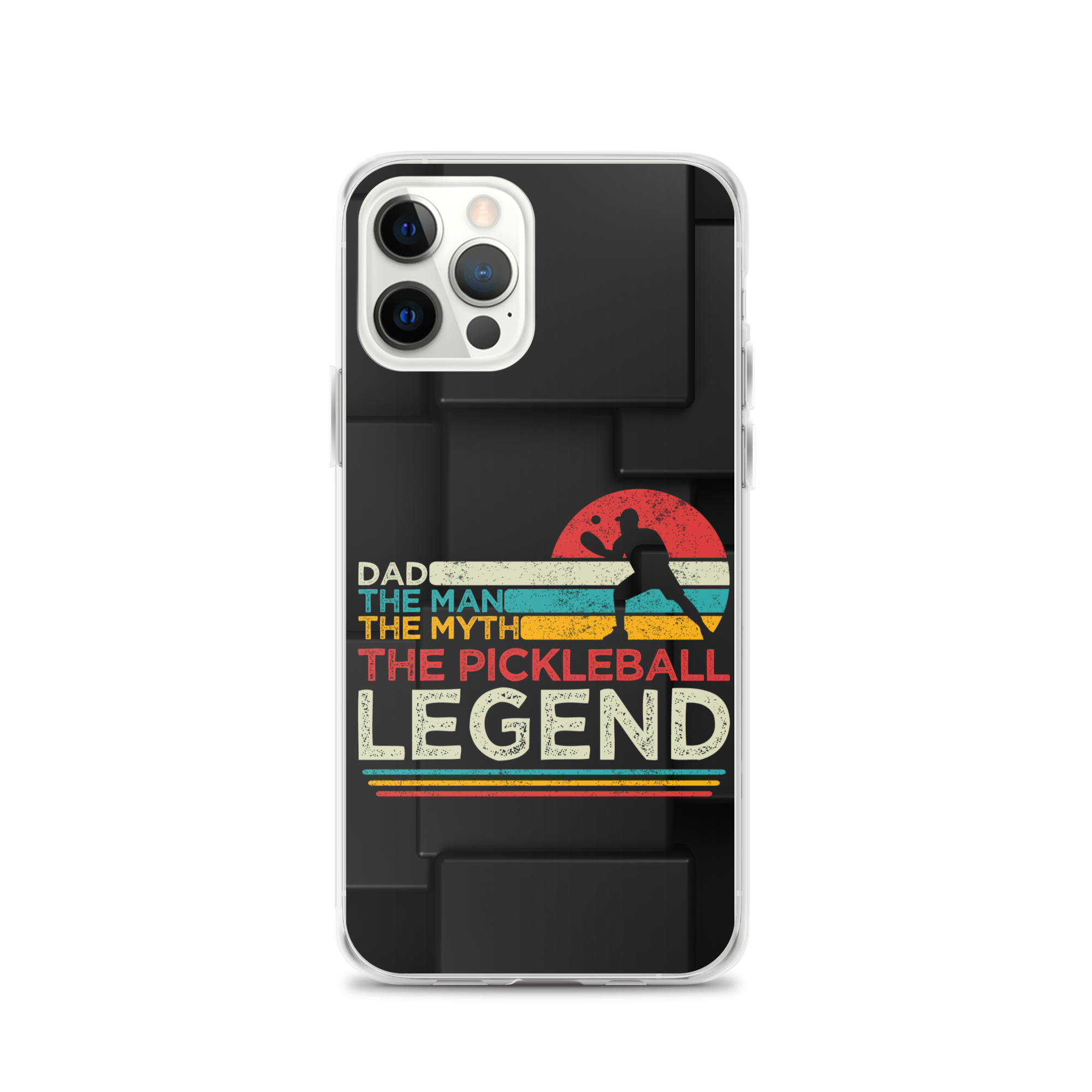 Dad The Man The Myth The Pickleball Legend Clear Case for iPhone®