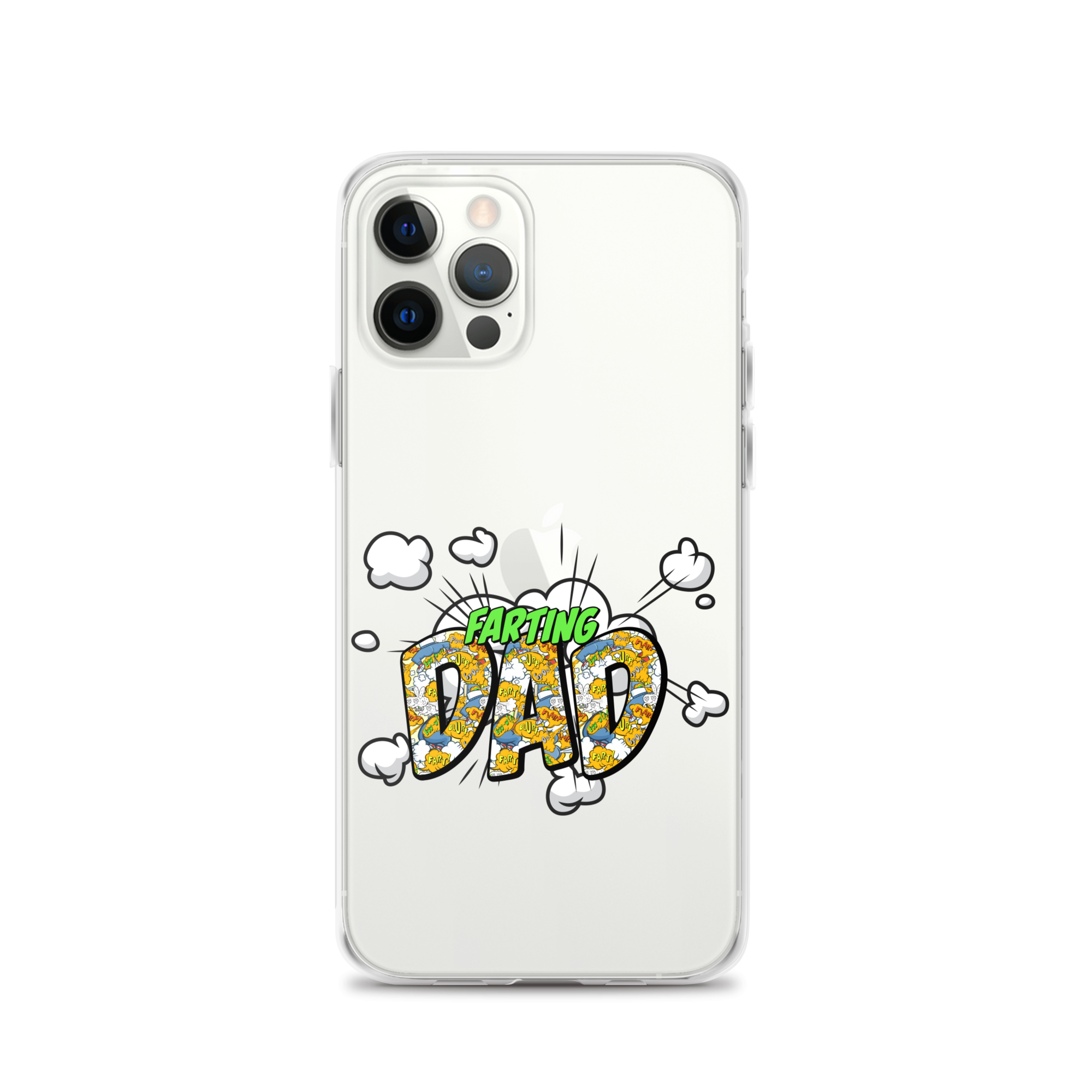 Farting Dad Clear Case for iPhone®