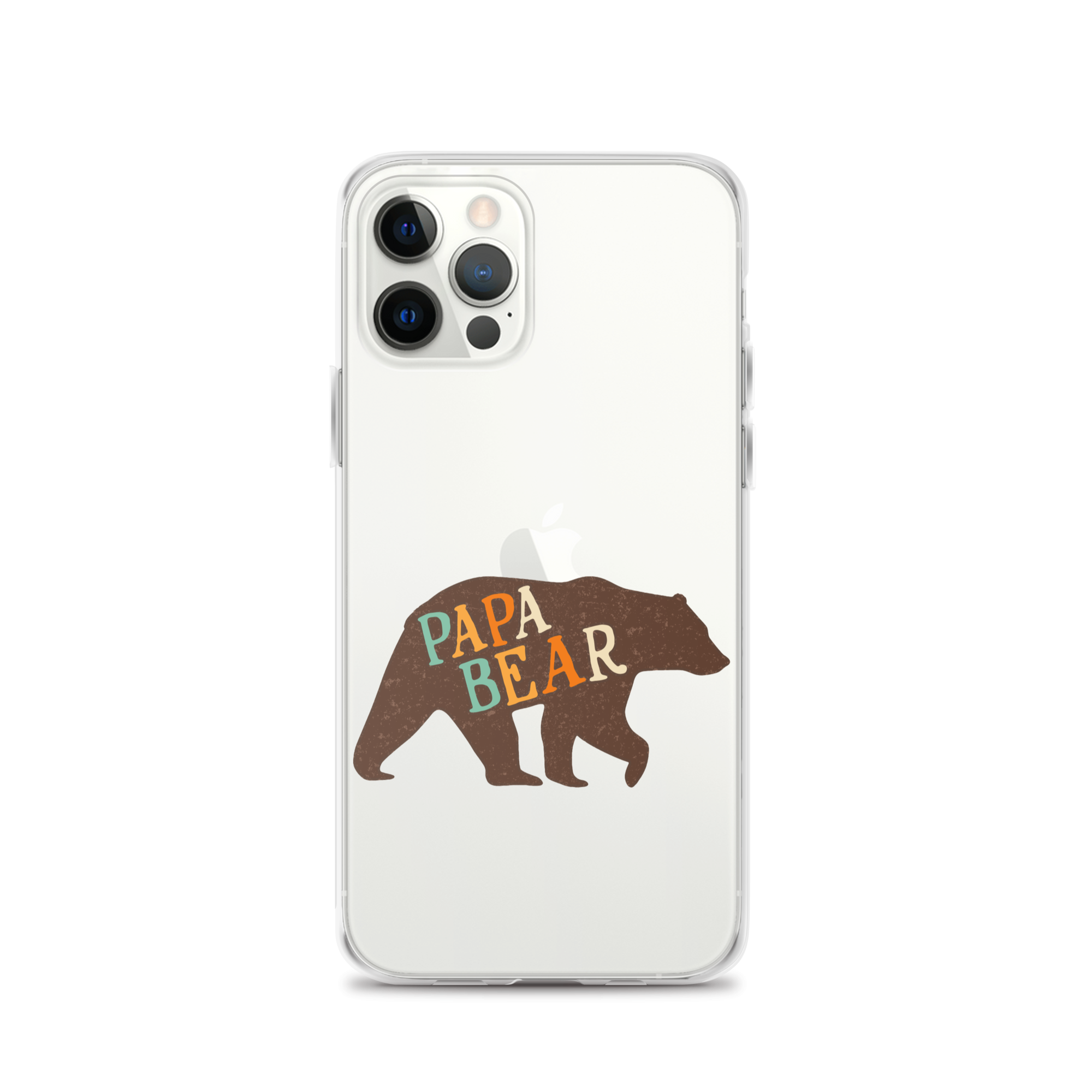 Papa Bear Clear Case for iPhone®