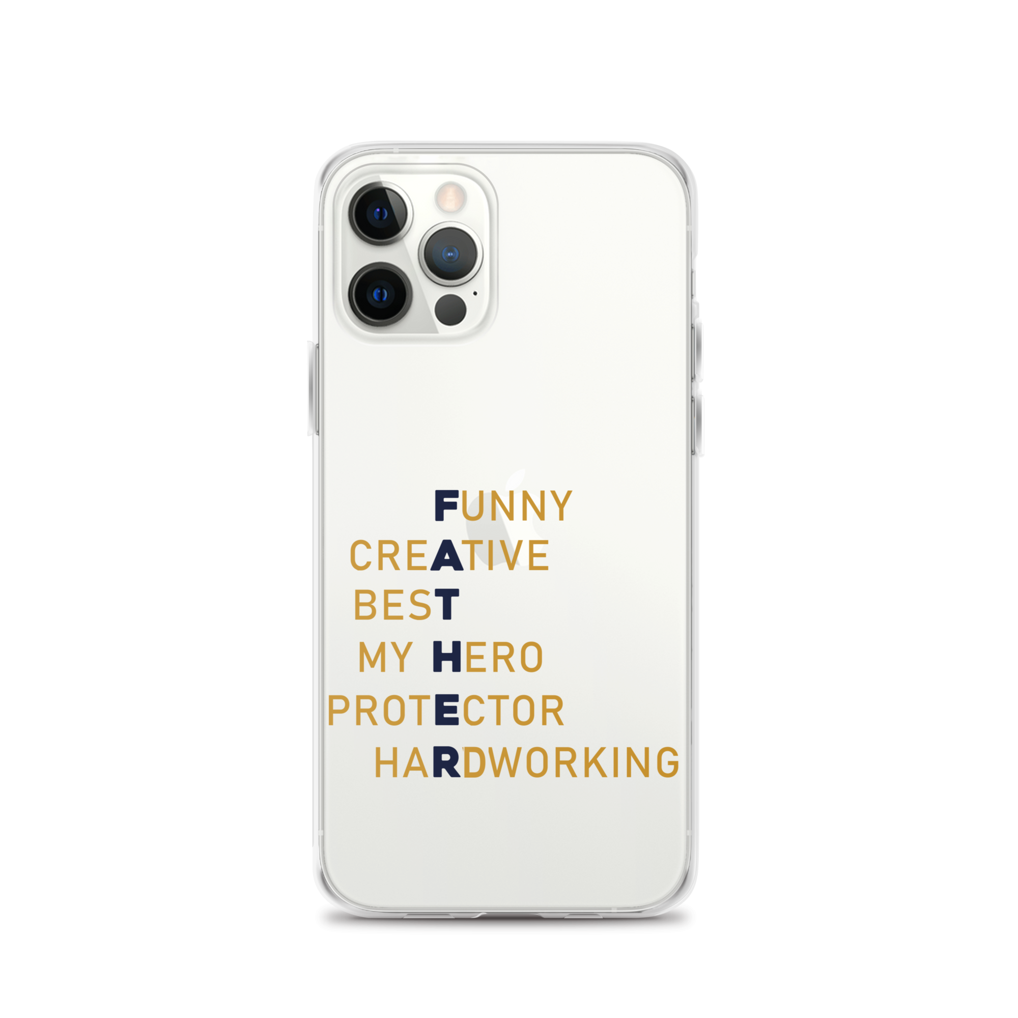 Funny Creative Best My Hero Protector HardWorking Clear Case for iPhone®