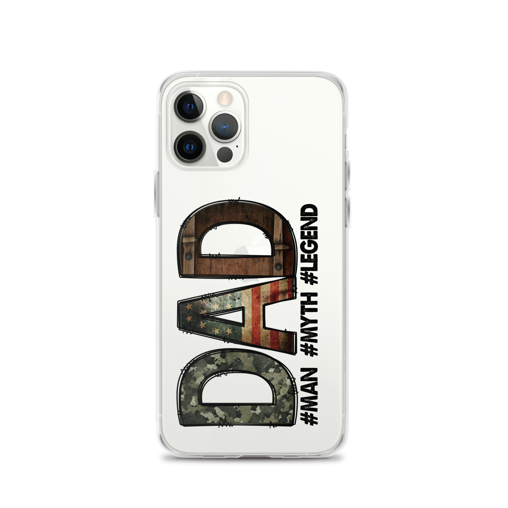 Dad #Man #Myth #Legend Clear Case for iPhone®