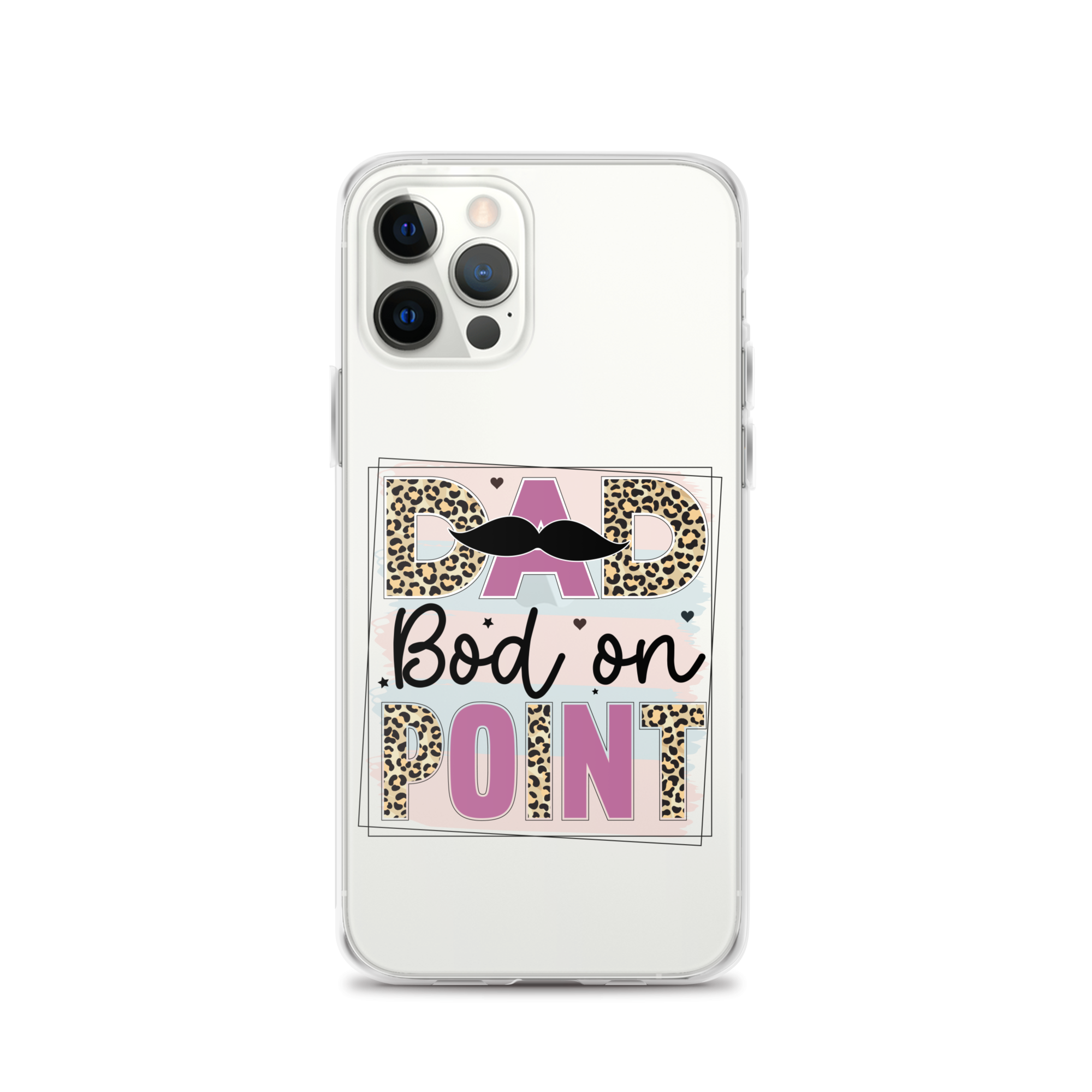 Dad Bod On Point Clear Case for iPhone®