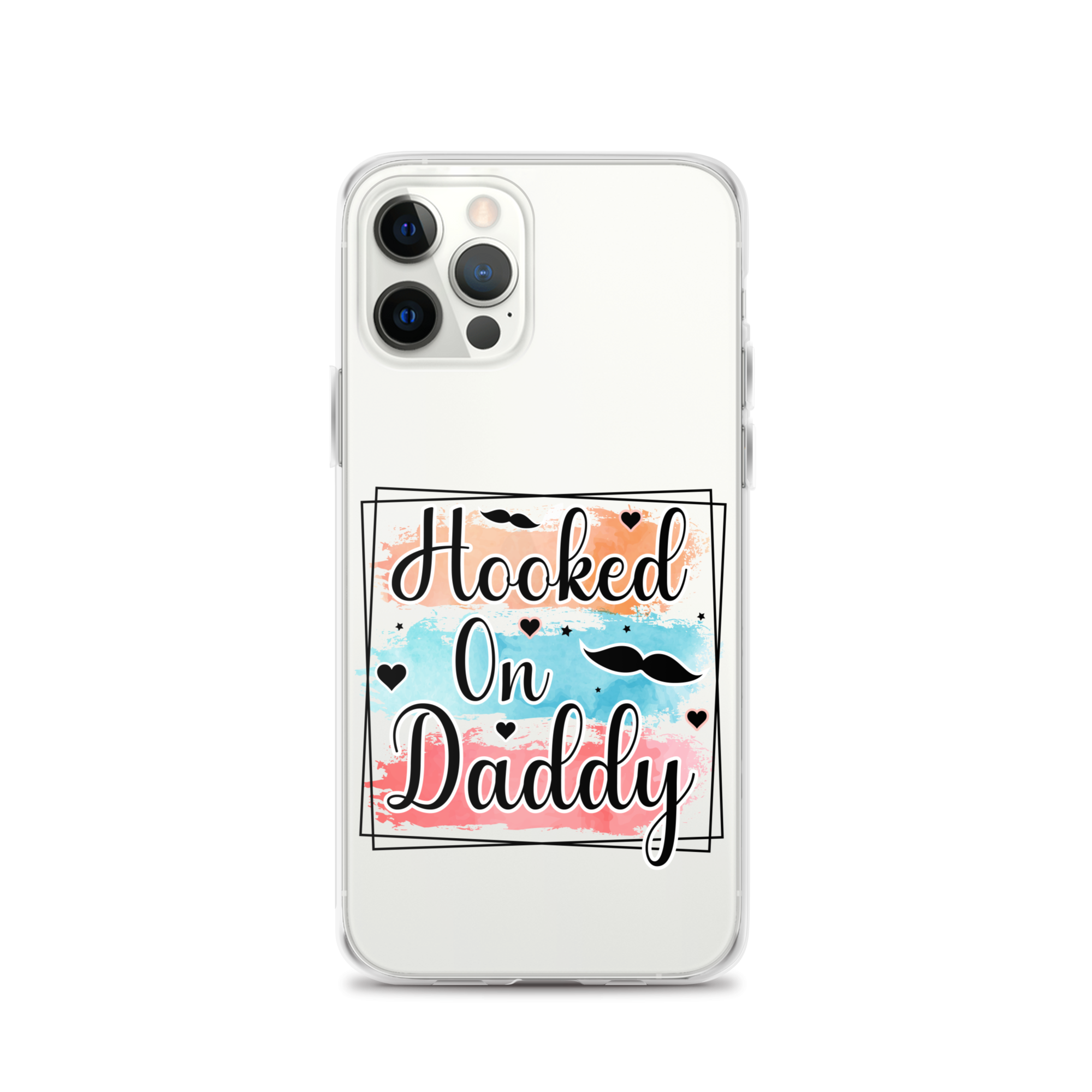 Hooked On Daddy Clear Case for iPhone®