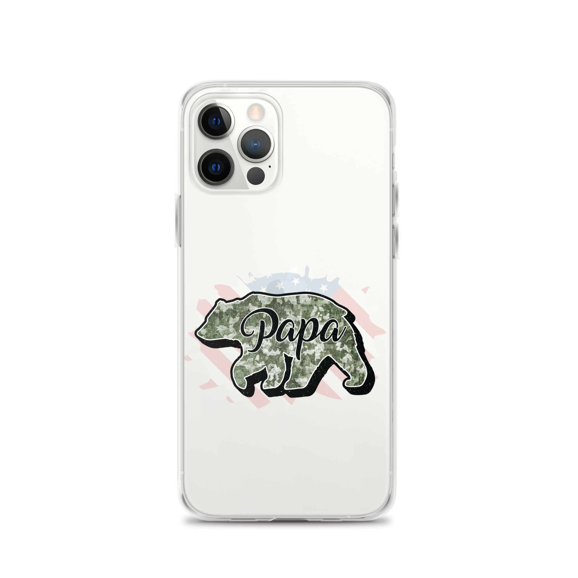 Bear Papa Clear Case for iPhone®