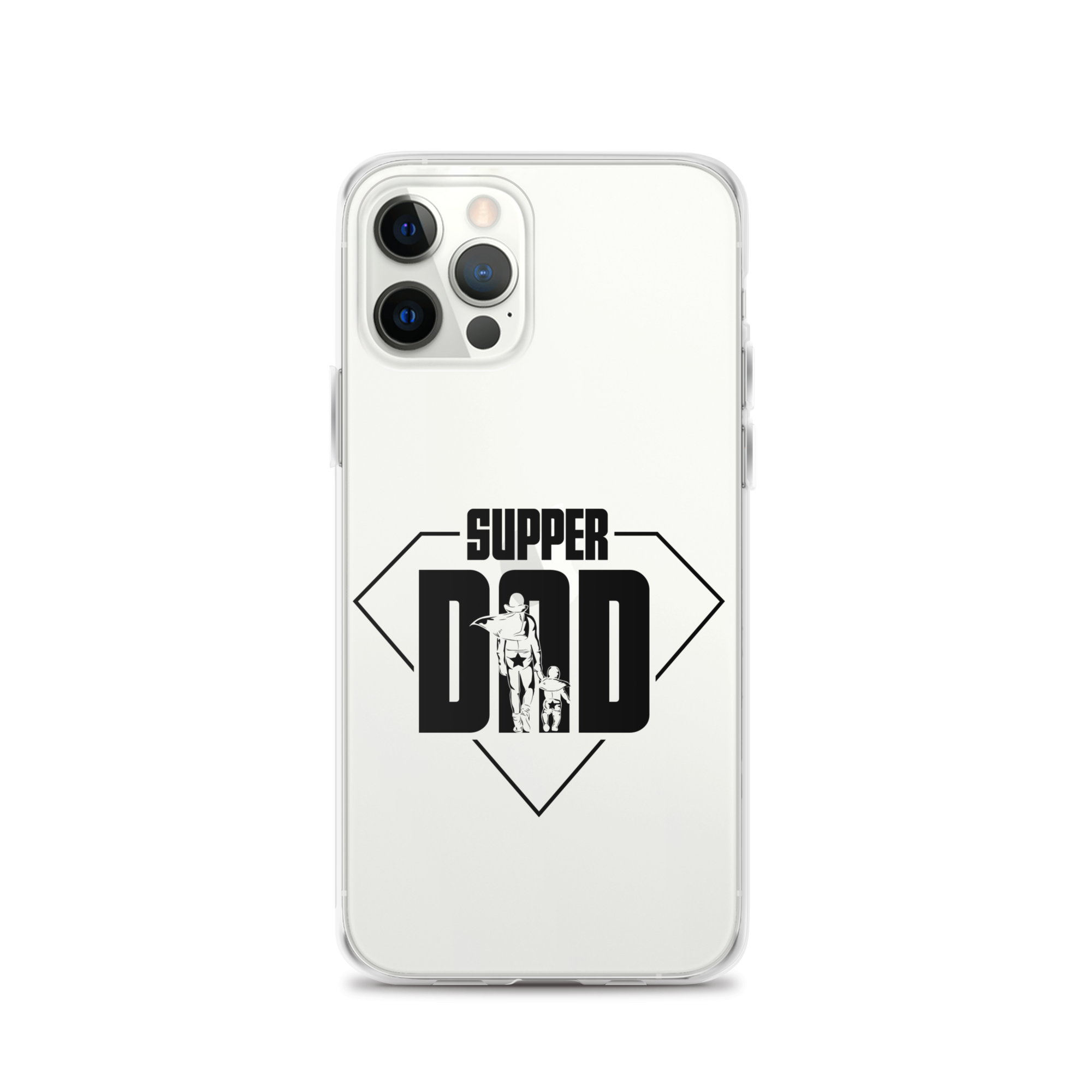 Super Dad Clear Case for iPhone®