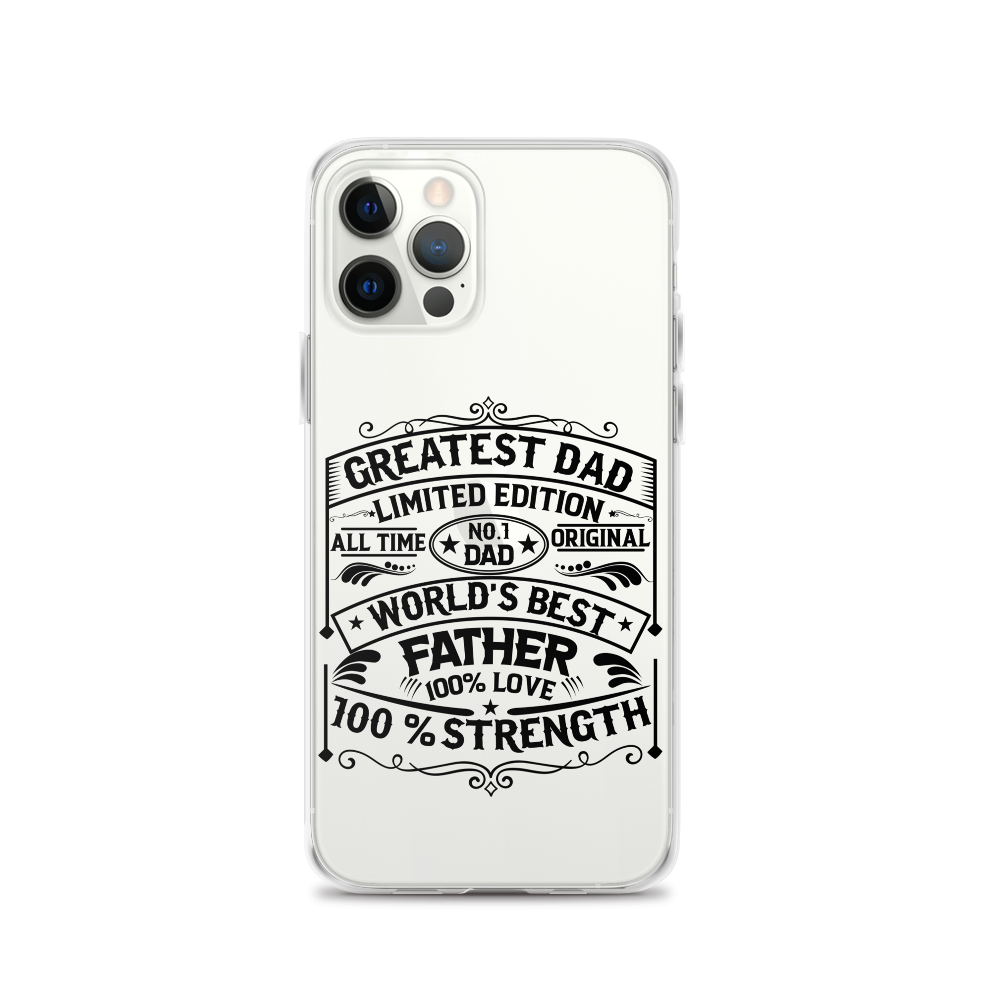 Greatest Dad Limited Edition All Time Clear Case for iPhone®