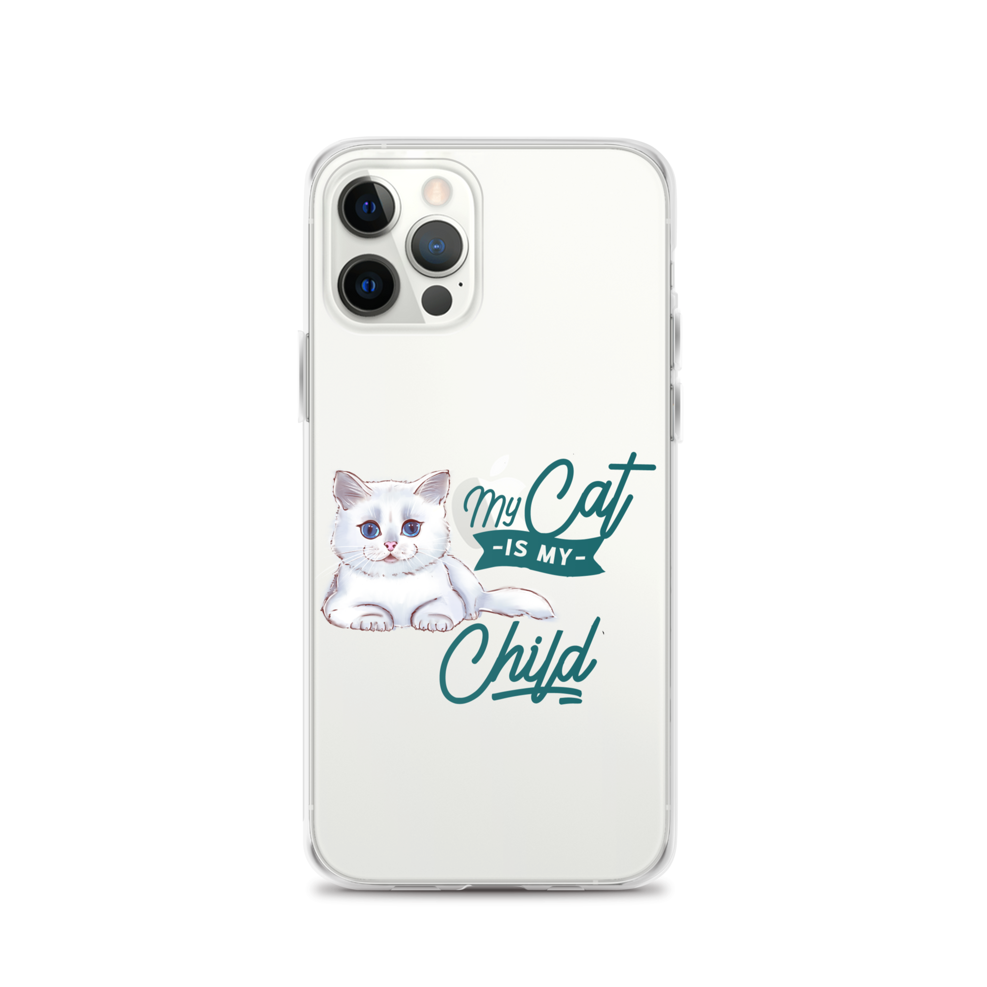 My Cat Is My Child Clear Case for iPhone®