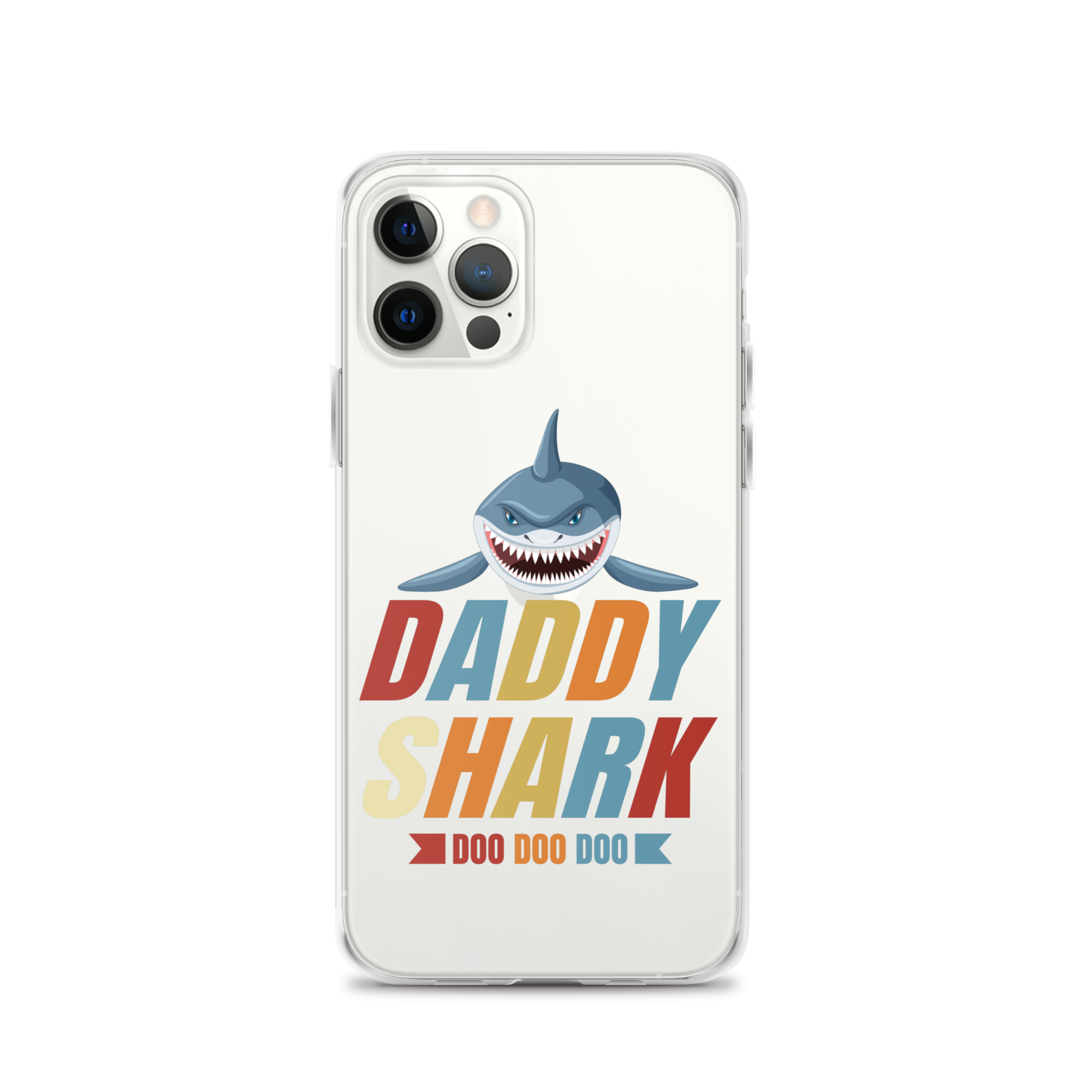 Daddy Shark Doo Doo Doo Clear Case for iPhone®