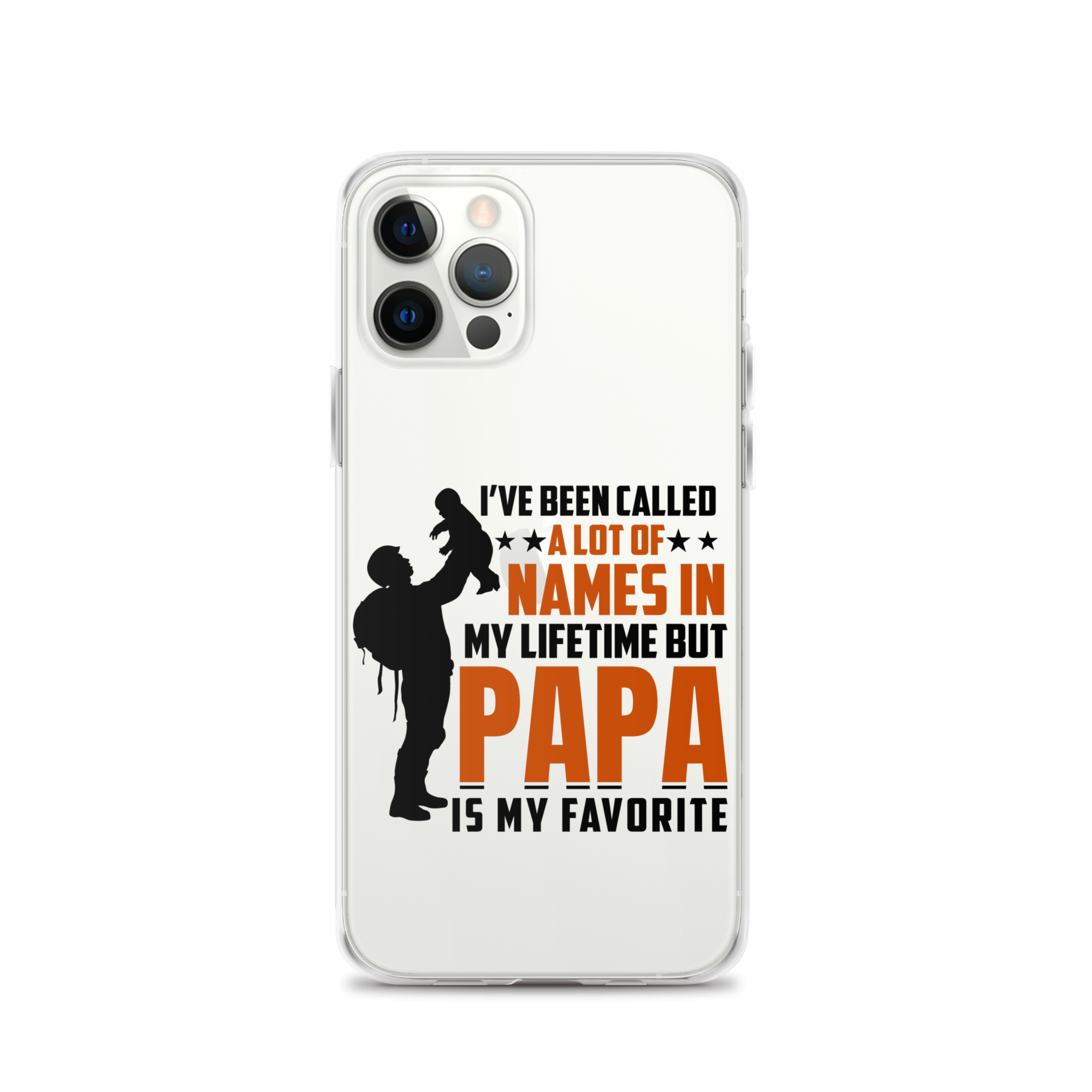 I've Been Called A Lot Of Names In My Lifetime But Papa Is My Favorite Clear Case for iPhone®