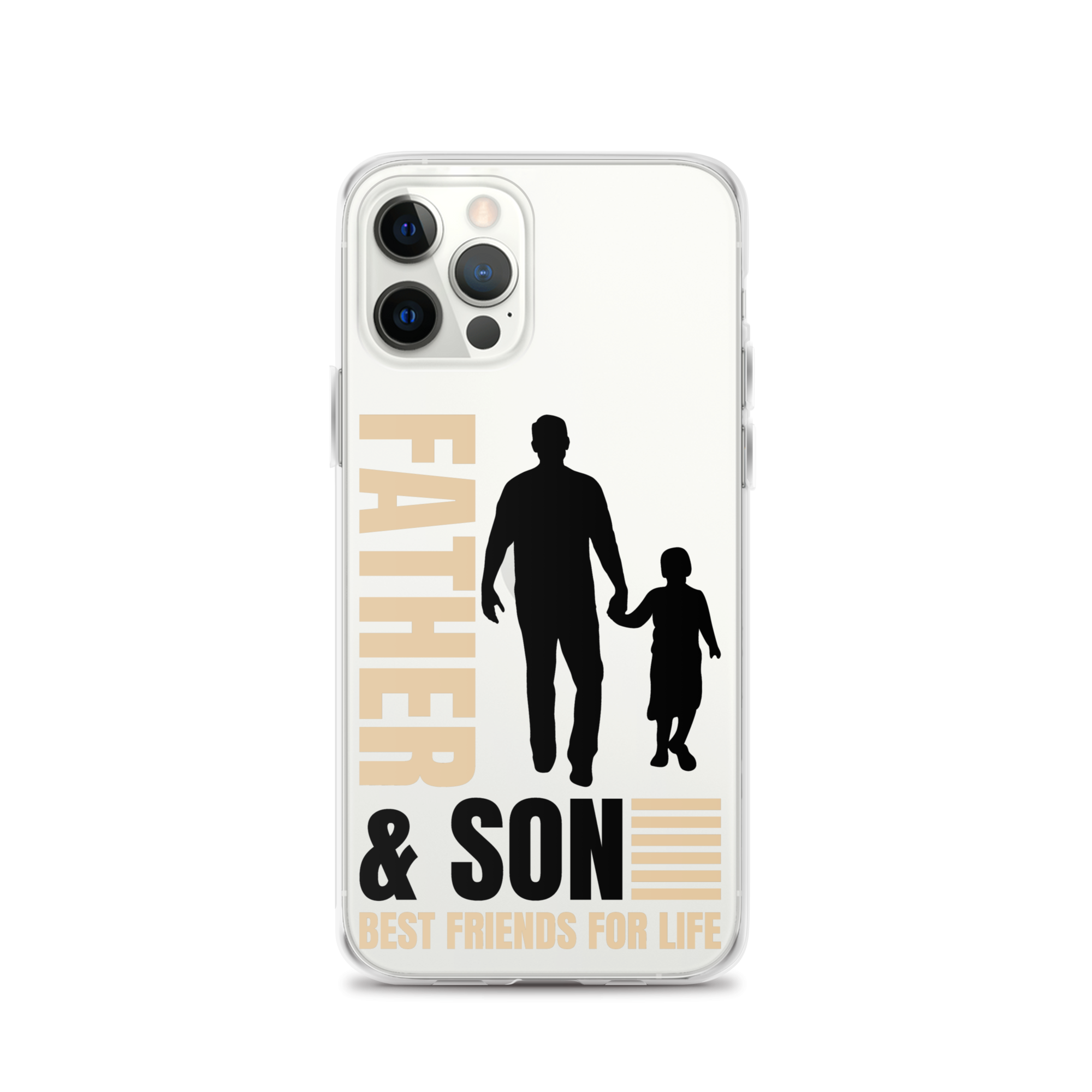 Father & Son Best Friends For Life Clear Case for iPhone®