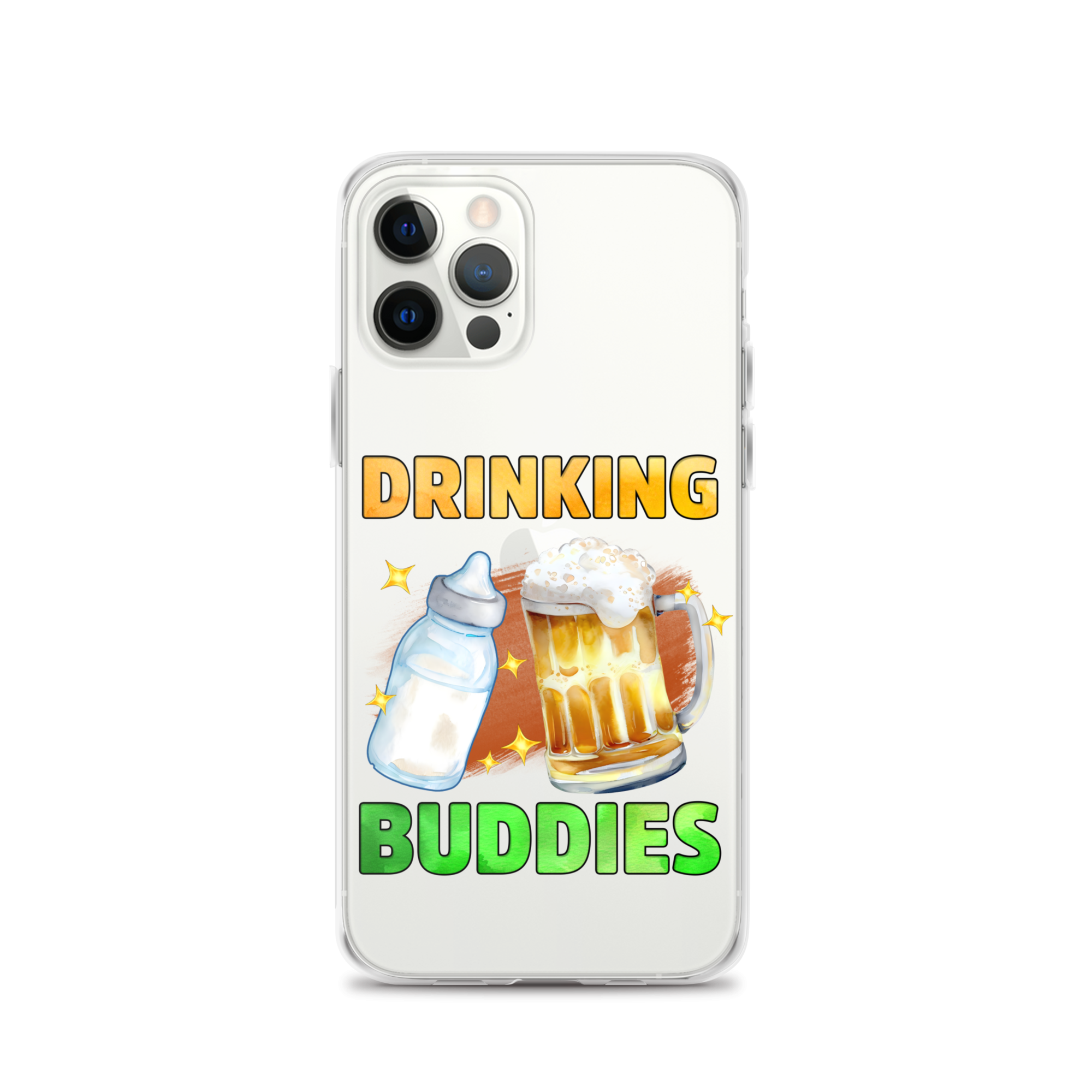 Drinking Buddies Clear Case for iPhone®