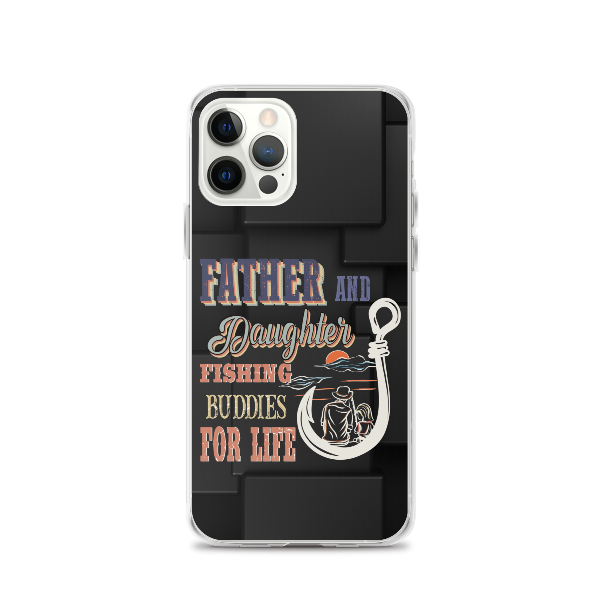 Father And Daughter Fishing Buddies For Life Clear Case for iPhone®