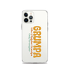 Grumpa Like A Regular Grandpa Only Geumpier Clear Case for iPhone®