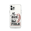 My Heart Is On That Field Clear Case for iPhone®