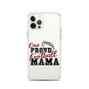 One Proud Football Mom Clear Case for iPhone®