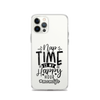 Nap Time Is My Happy Hour Clear Case for iPhone®