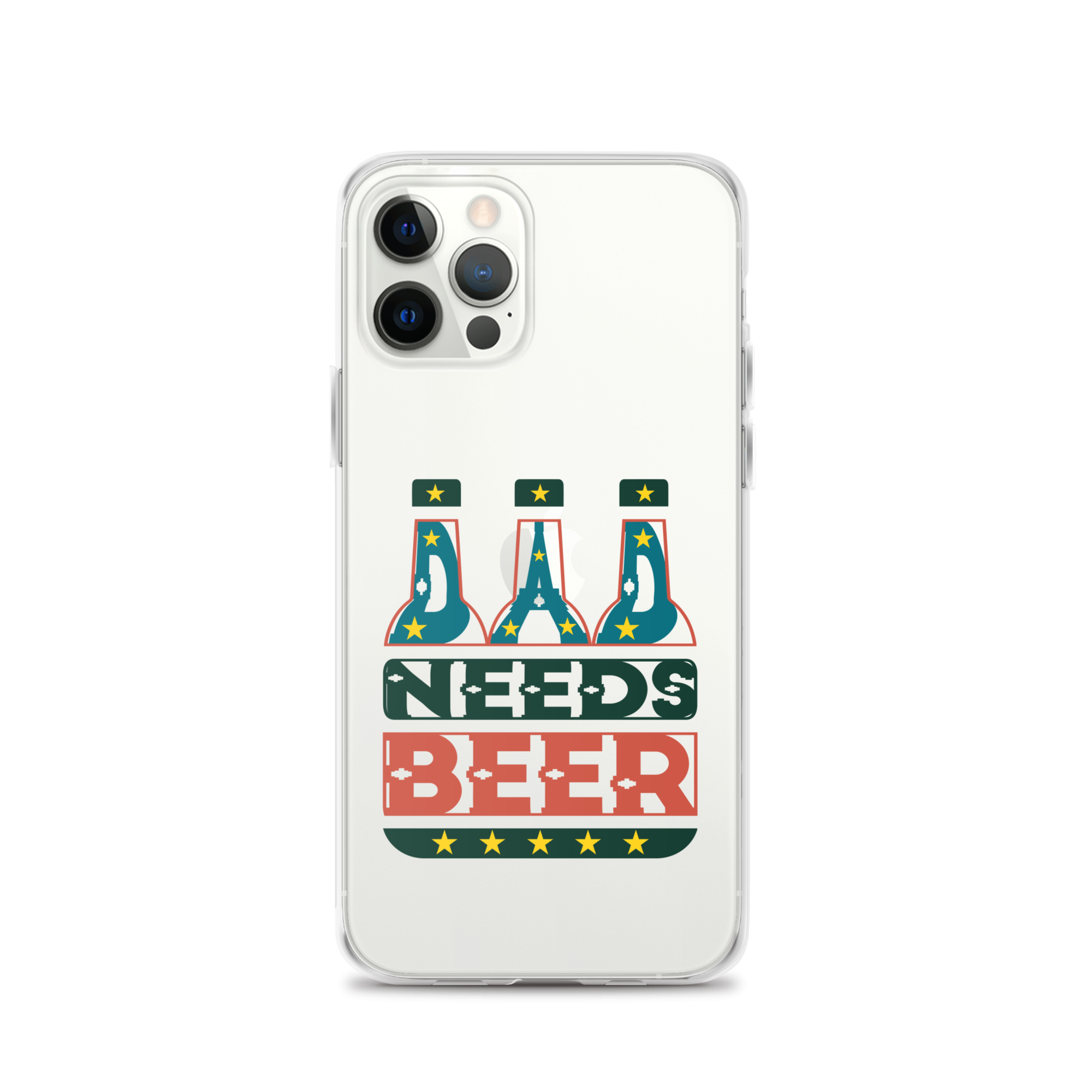 Dad Needs Beer Clear Case for iPhone®